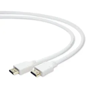 GEMBIRD CC-HDMI4-W-6 Gembird HDMI V2.0 vyriškas-vyriškas kabelis su paauksuotomis jungtimis, 1,8 m,…