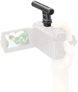 Sony ECM-GZ1M, Skaitmeninio fotoaparato mikrofonas, laidinis, juodas