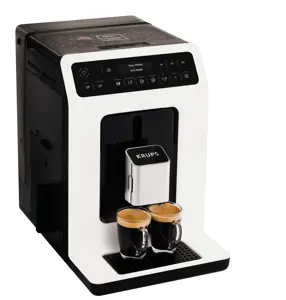 Krups Evidence EA8901, Espresso machine, 2.3 L, Coffee beans, Built-in grinder, 1450 W, White