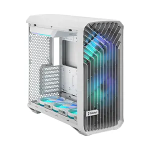 "Fractal Design Torrent RGB White TG" skaidrus atspalvis