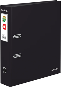 A4 Lever Arch File Ambar Black