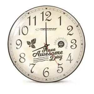 ESPERANZA EHC018L WALL CLOCK LAUSANNE