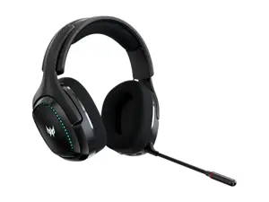 "Acer Predator Galea 550", belaidis, žaidimų, 20 - 20000 Hz, 100 g, ausinės, juodos spalvos