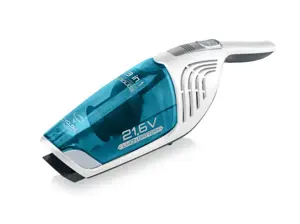 ETA Dulkių siurblys ETA645390000 Moneto II Aqua Plus Belaidis veikiantis rankinis dulkių siurblys 3in1 Skalbimo funkcija 21,6 V N/A W Veikimo laikas (maks.) 50 min Balta/mėlyna