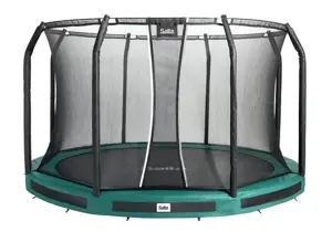 Trampoline Premium Ground Combo 251cm Green