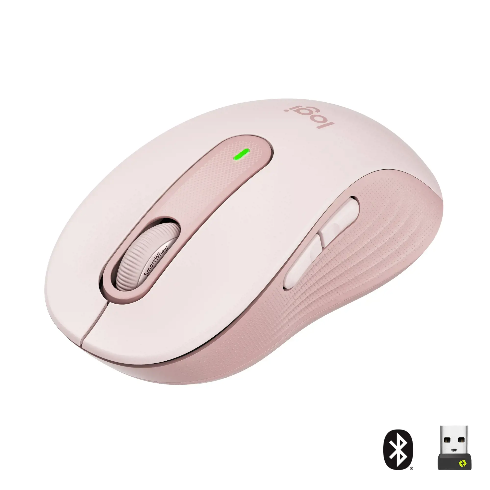 LOGITECH M650 Signature "Bluetooth" pelė - ROSE