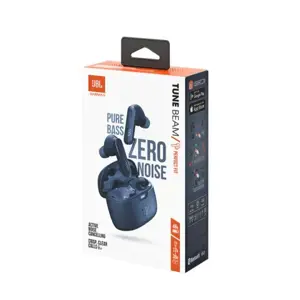 JBL belaidės ausinės "Tune Beam", mėlynos