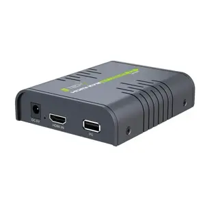 TECHLY 028214 Techly HDMI KVM ilgintuvas su USB (pelė, klaviatūra) iki 120 m Cat5/5e/6 kabeliu