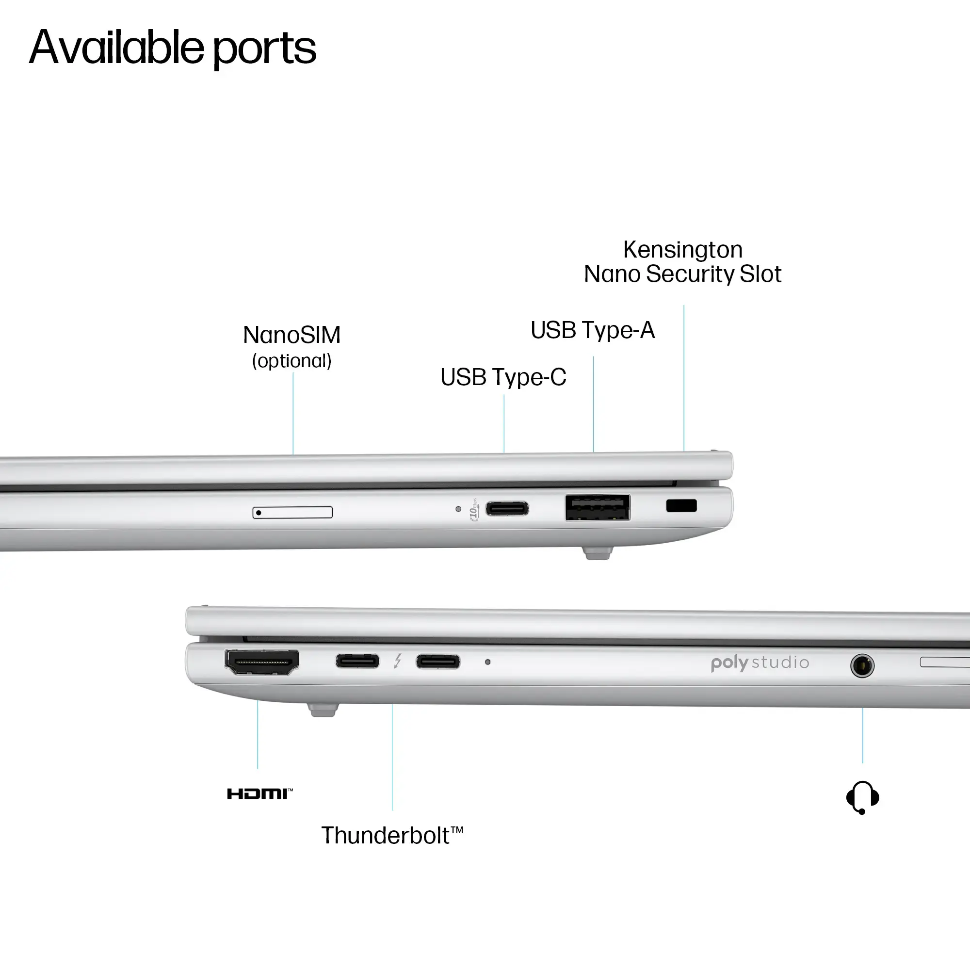 HP EliteBook 8 G1i 16 - Ultra 5-225U, 16GB, 512GB SSD, 16 WUXGA 300-nit AG, 5MP IR cam, WWAN-ready, Smartcard, FPR, US backlit keyboard, 62Wh, Win 11 Pro, 3 years