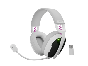 Genesis Gaming Headset | Fury Fukiya F6 | Bluetooth | Over-Ear | Microphone | Wireless | White