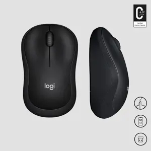 LOGITECH M220 Silent Black - 2,4 GHz - EMEA