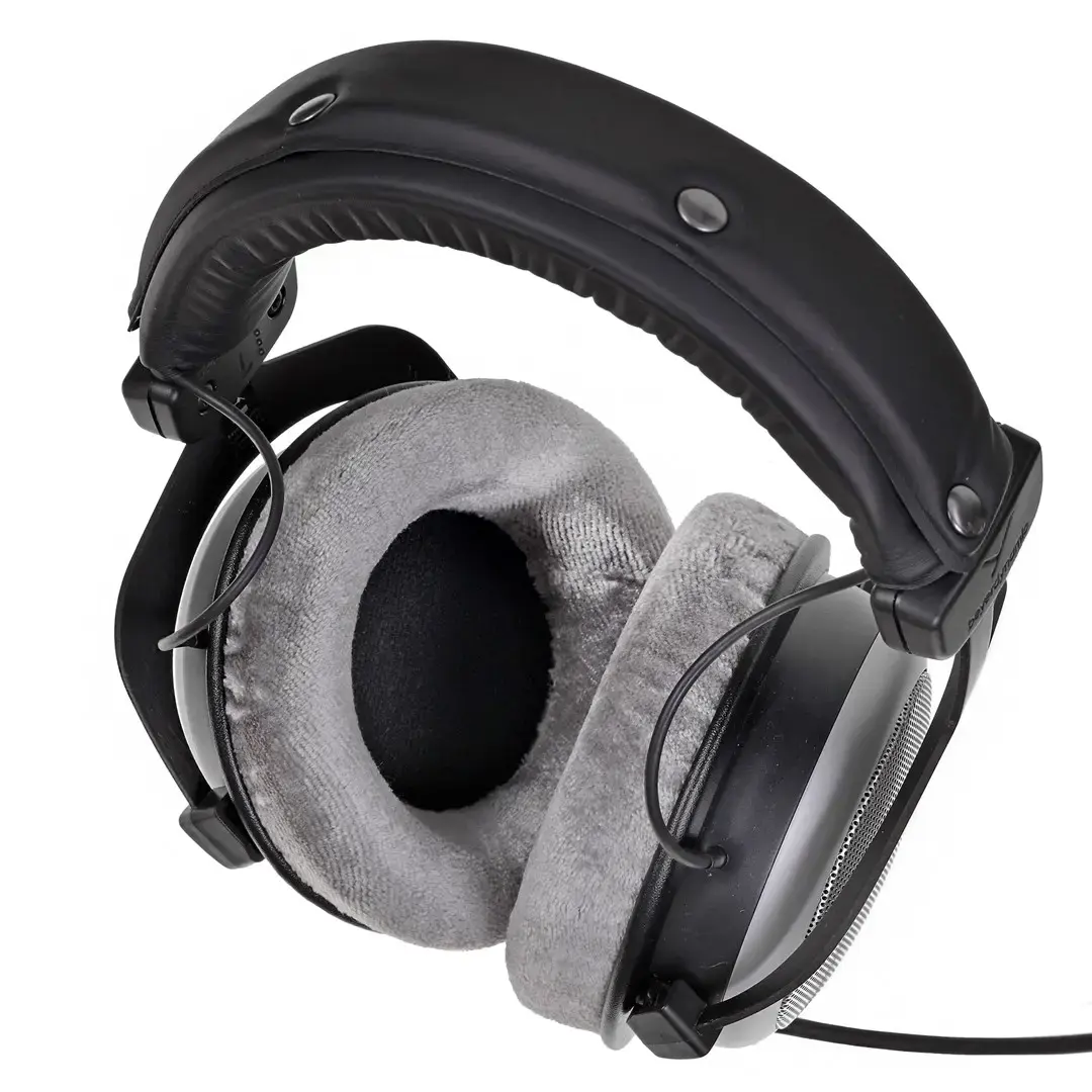 Beyerdynamic DT 880 PRO laidinės ausinės su ausinėmis ir juosta muzikai Juoda, sidabrinė