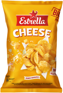 Traškučiai ESTRELLA, sūrio skonio, 180 g