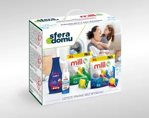 Mill washing machine care kit.