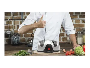 Camry CR 4469 Elektrinis peilių galąstuvas juodas, pilkas