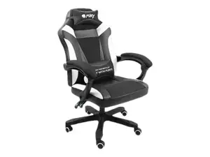 NATEC Fury žaidimų kėdė Avenger M+ juoda-balta