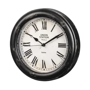 Wall clock Hama Urban Vintage 22 cm low-noice