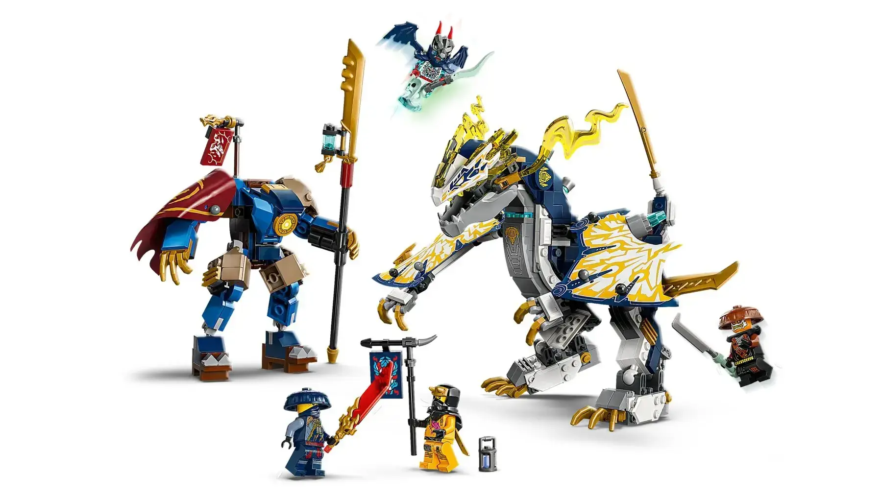 LEGO NINJAGO 71843 Rogue’s Mech Dragon Rider