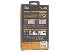 A4-TECH A4TMYS40974 Pelė A4Tech V-TRACK G9-500F-1 Black RF nano