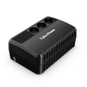 CYBERPOWER BU650E-Line-Interactive UPS 600VA/360W 3 "Schuko" tipo lizdai