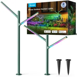 Govee H7086 RGBICWW LED Garden Lights | RGBWW, 1100 lm, 2.4 GHz Wi-Fi + Bluetooth, IP66