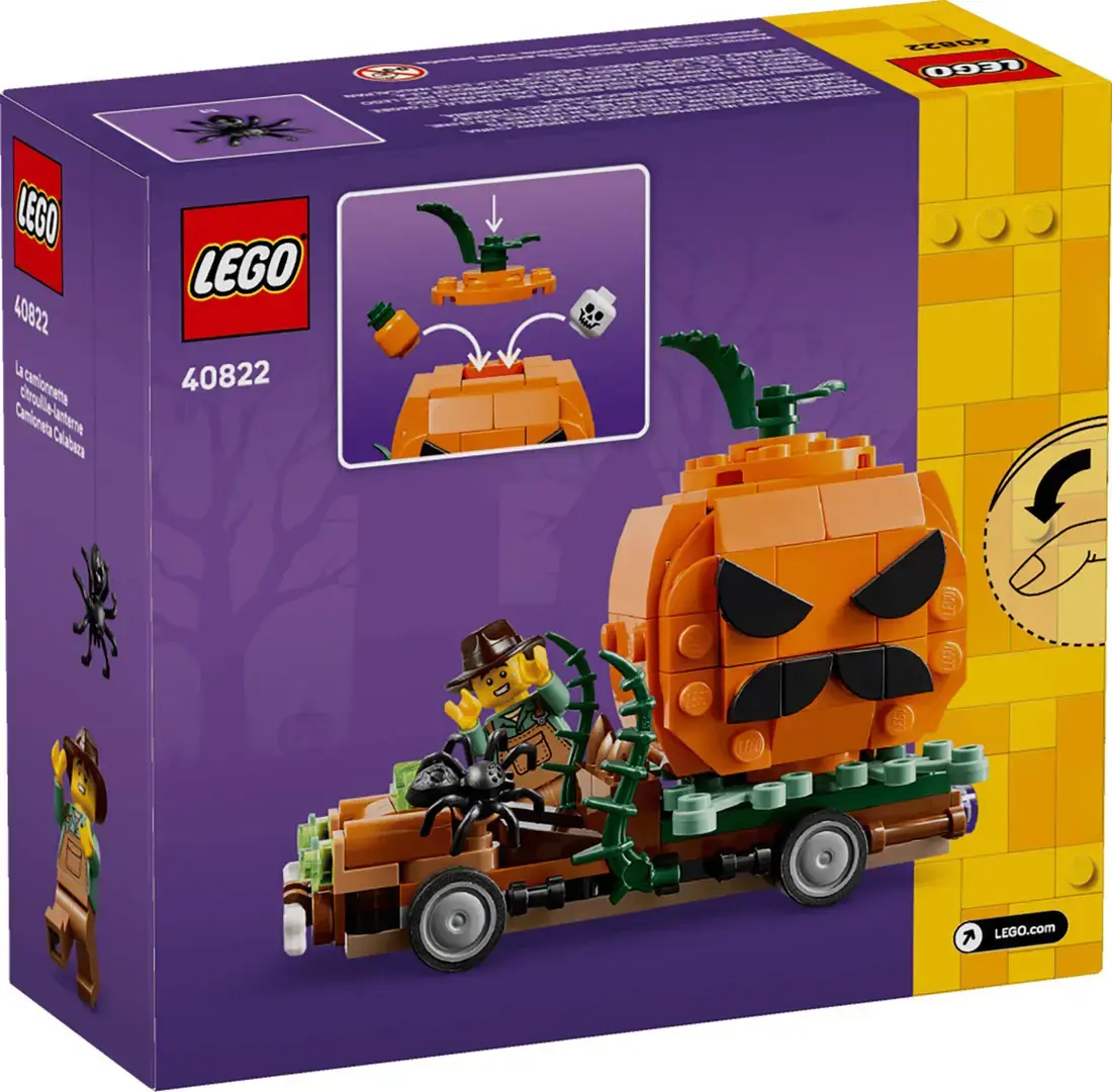 LEGO 40822 Jack-O'-Lantern Pickup Truck
