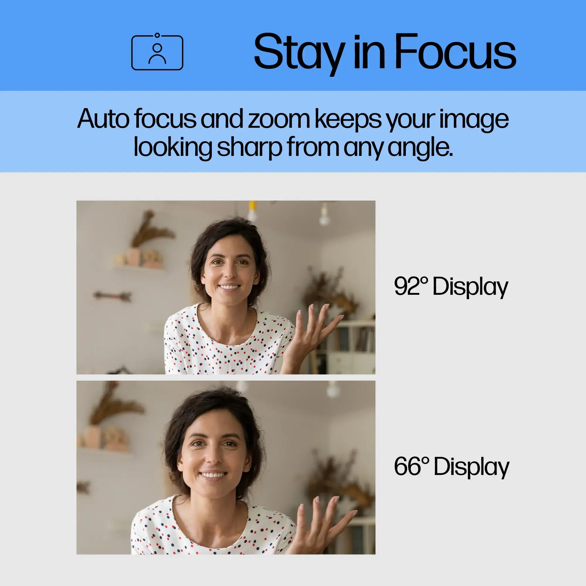 HP 620 FHD interneto kamera, 4 MP, 1920 x 1080 taškų, "Full HD", 60 kadrų per sekundę, 720p, 1080p, 5x