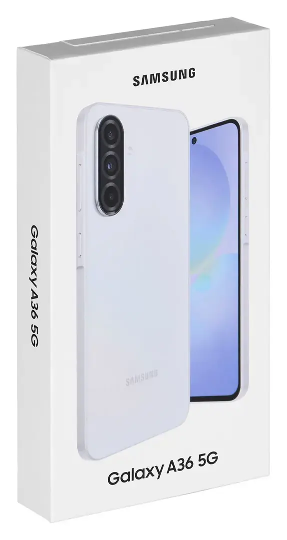 Mobilusis telefonas Samsung Galaxy A36, 128 GB, Balta