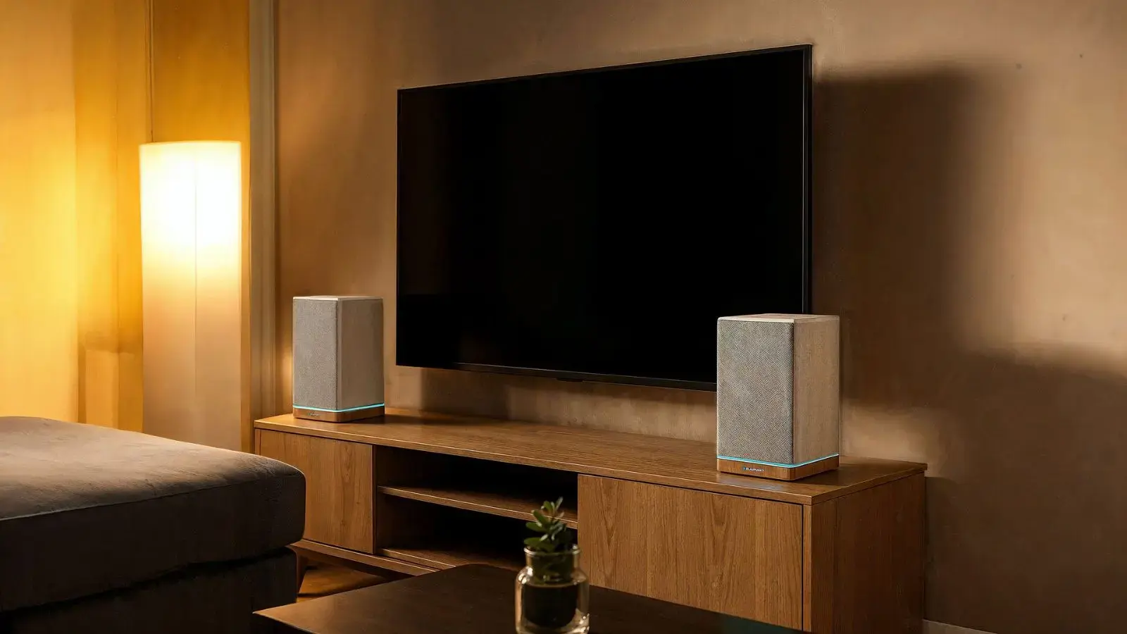 Blaupunkt BS60WH LED Bookshelf Speaker