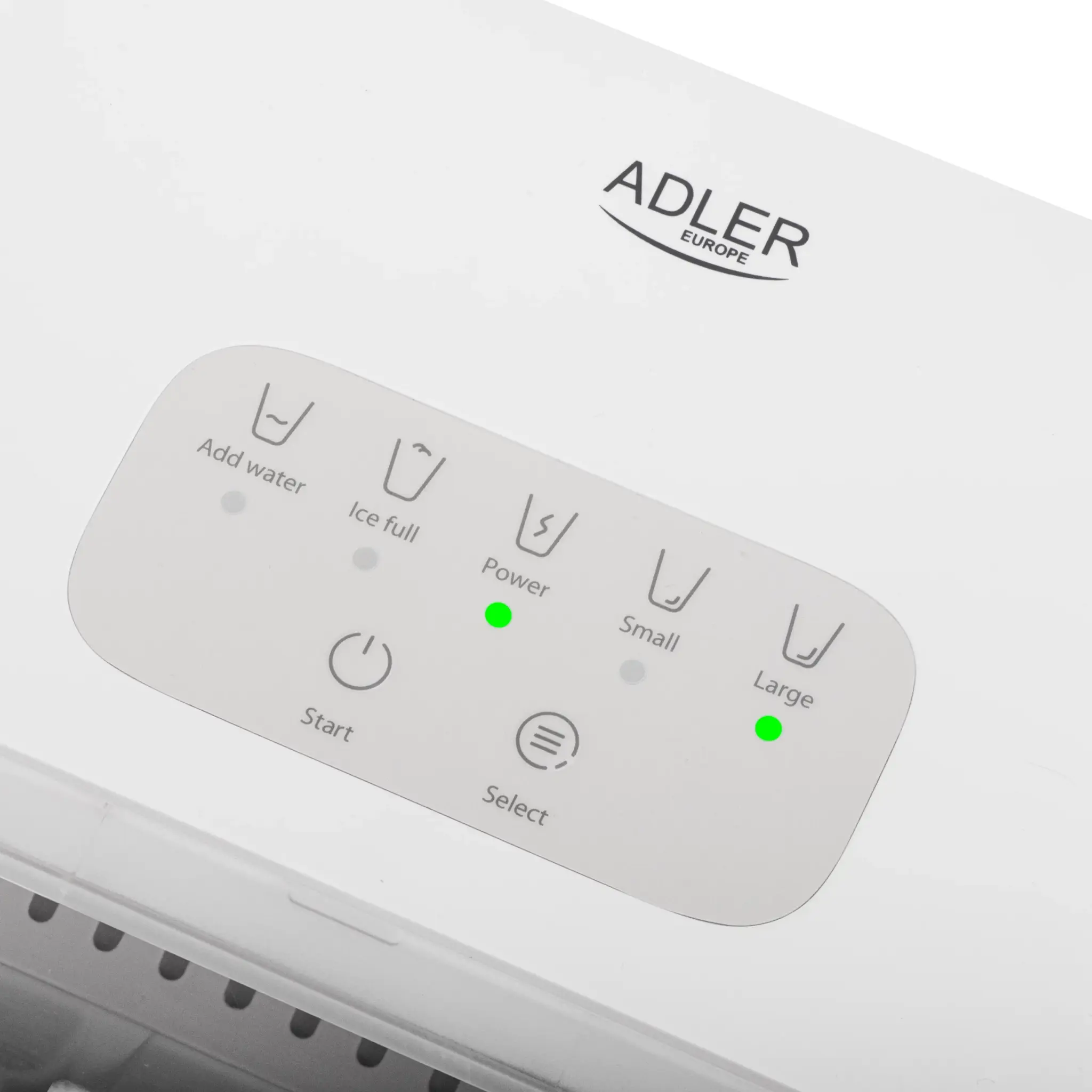 Adler Ice Cube Maker | AD 8800 | Power 105 W | Capacity 1.4 L | White