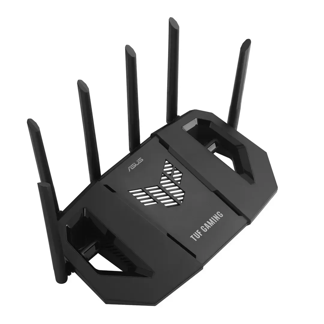 Asus TUF-BE9400 Tri-Band WiFi 7 Gaming Router, EU+UK | 802.11ax | 688/2885/5764 Mbit/s | Ethernet LAN (RJ-45) ports 3 | Mesh Support Yes | MU-MiMO Yes | 4G/5G