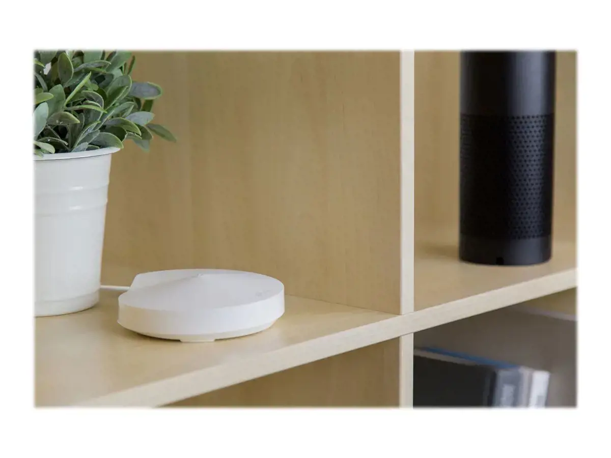 "TP-Link Deco M5" rinkinys (2 vnt.) AC1300, baltas, vidinis, tinklelio sistema, 0 - 40 °C, -40 - 70 °C, 10 - 90 %