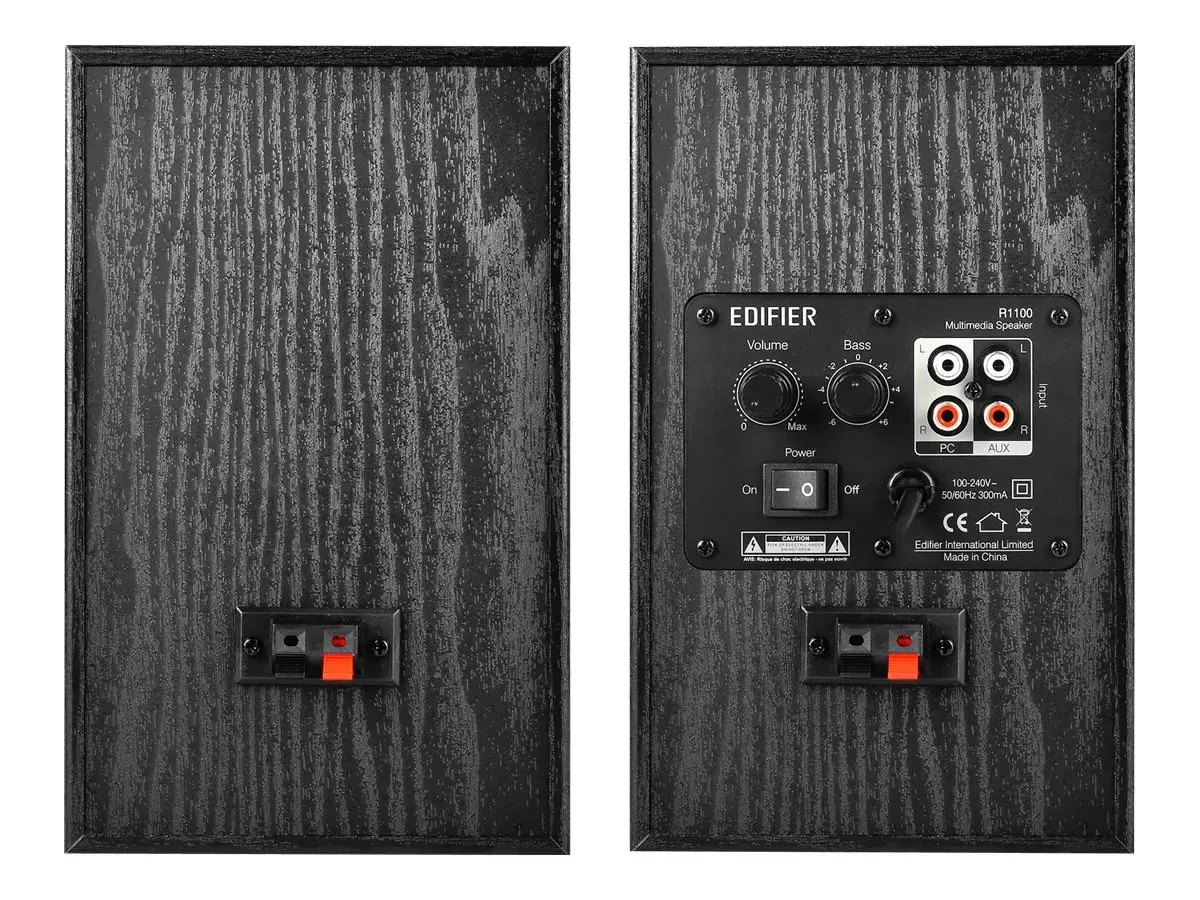 2.0 Edifier speakers R1100 (black)