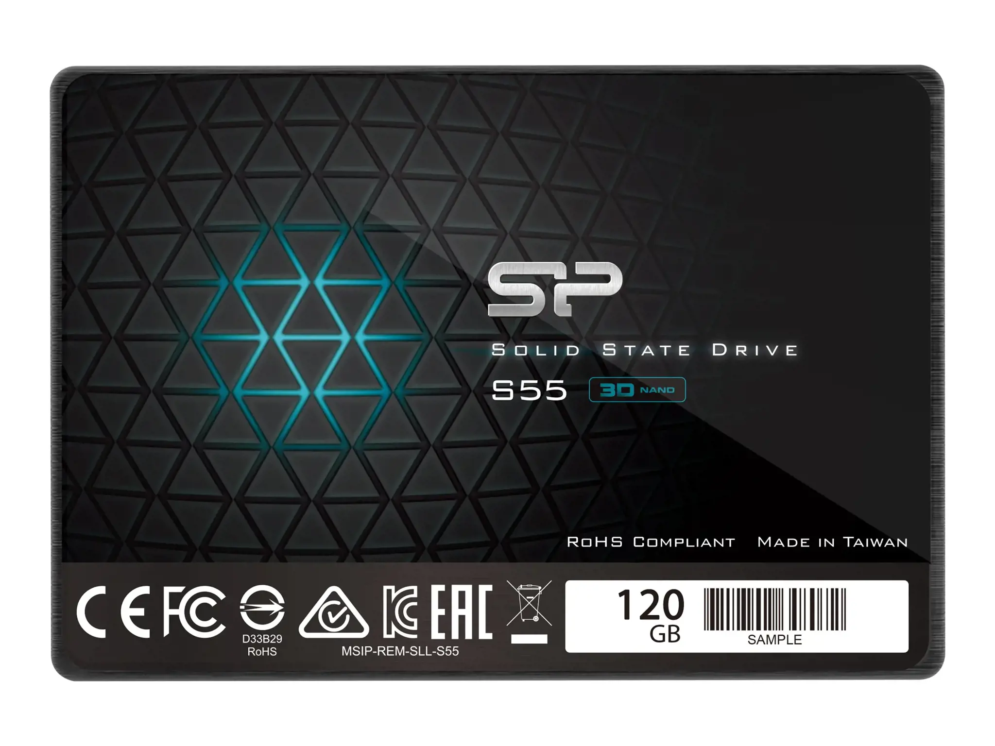 SSD diskas SILICON POWER Slim S55 120 GB, 2.5", Serial ATA III