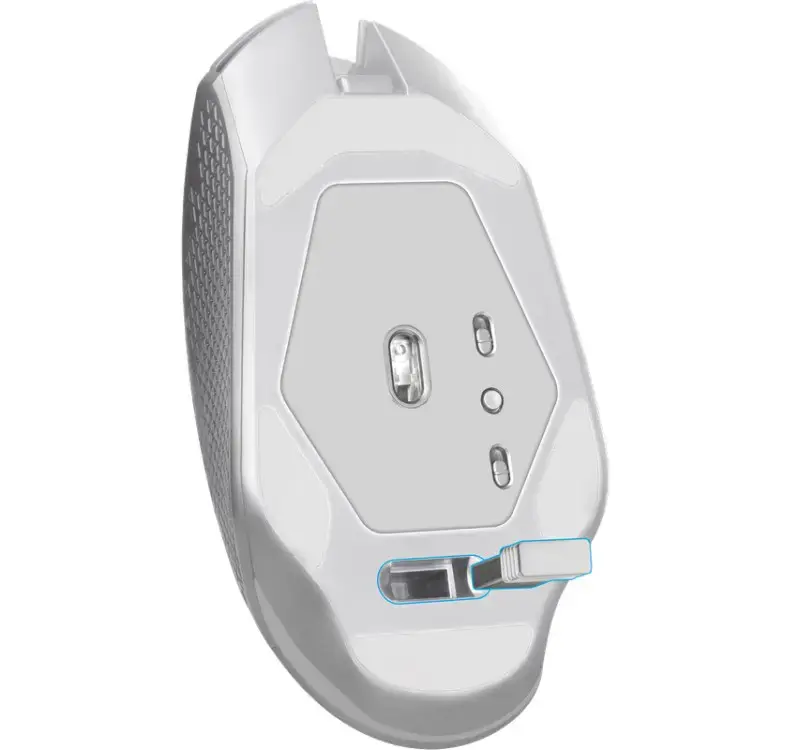 DEFENDER PELĖ GM-514 GLORY OPTIC RF RGB 3200DPI 7P BALTA 52513