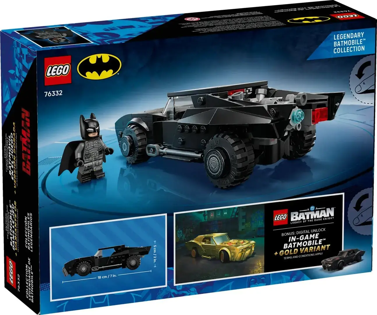 LEGO BATMAN 76332 The Batman Batmobile