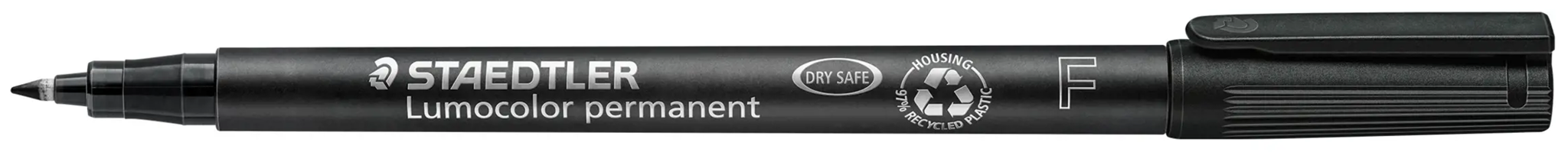 Žymeklis STAEDTLER OHP LUMOCOLOR 317/318, 0,6 mm, JUODA