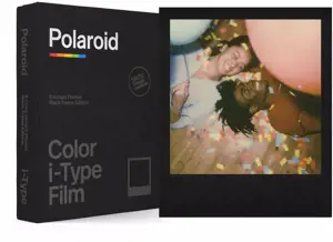 POLAROID COLOR FILM I-TYPE BLACK FRAME EDITION