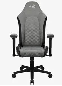 "Aerocool Crown AeroSuede" universali žaidimų kėdė Paminkštinta sėdynė Stone Grey