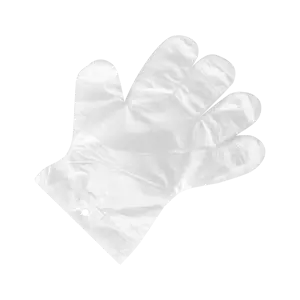 Vienkartinės plastikinės pirštinės (nuplėšiamos) 1kpl.=100vnt.