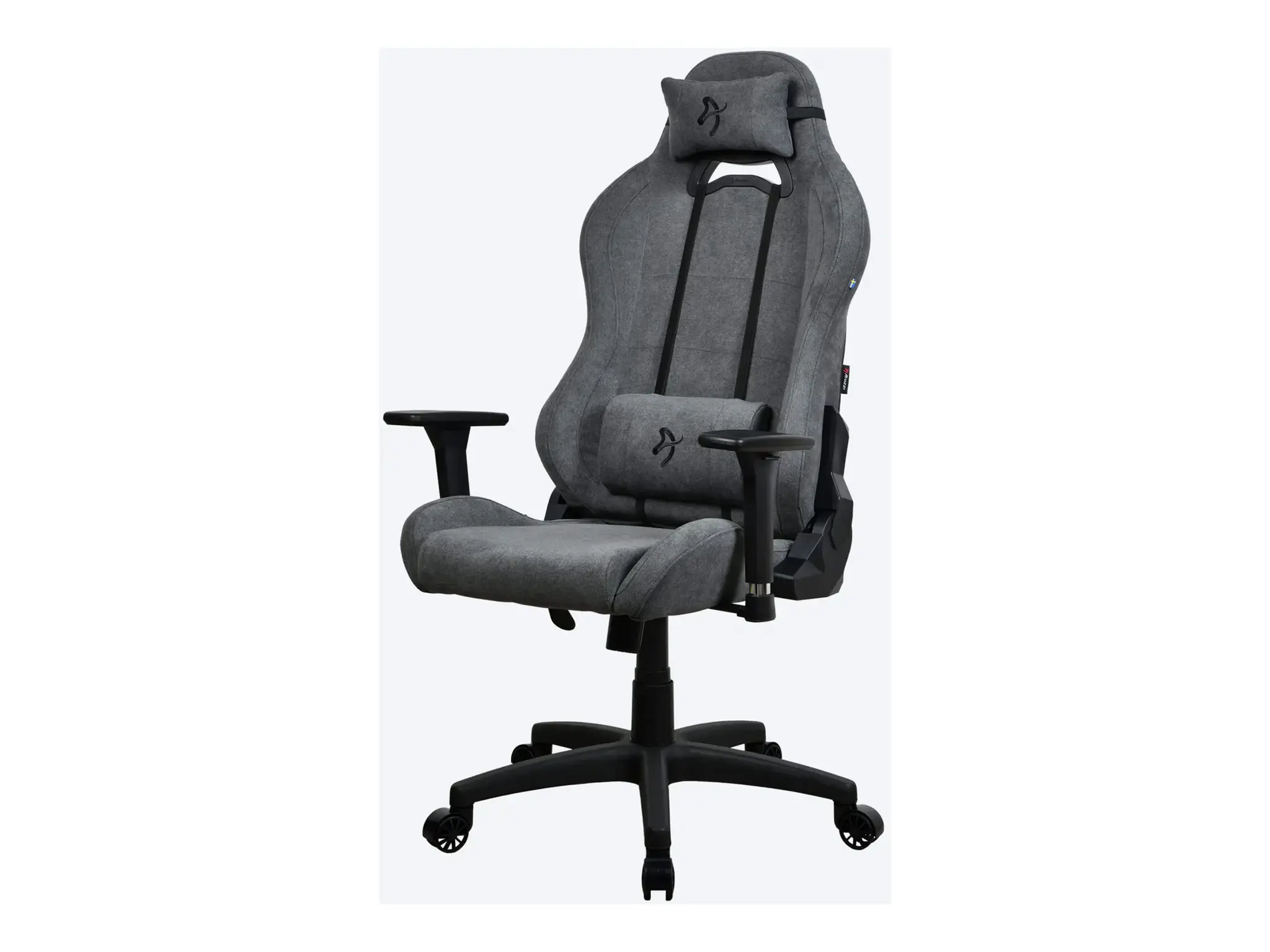 "Arozzi Torretta SoftFabric" žaidimų kėdė - pelenai