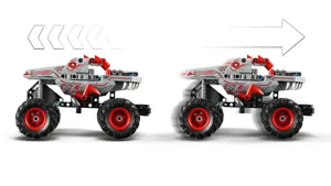 LEGO TECHNIC 42200 Monster Jam™ ThunderROARus™ with pull-back drive