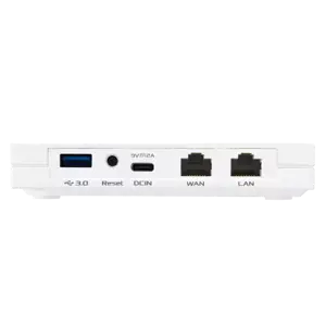 ASUS RT-AX57 Go, "Wi-Fi 6" (802.11ax), Dviejų dažnių (2,4 GHz / 5 GHz), Ethernet LAN, Baltas, Nešiojamasis maršrutizatorius