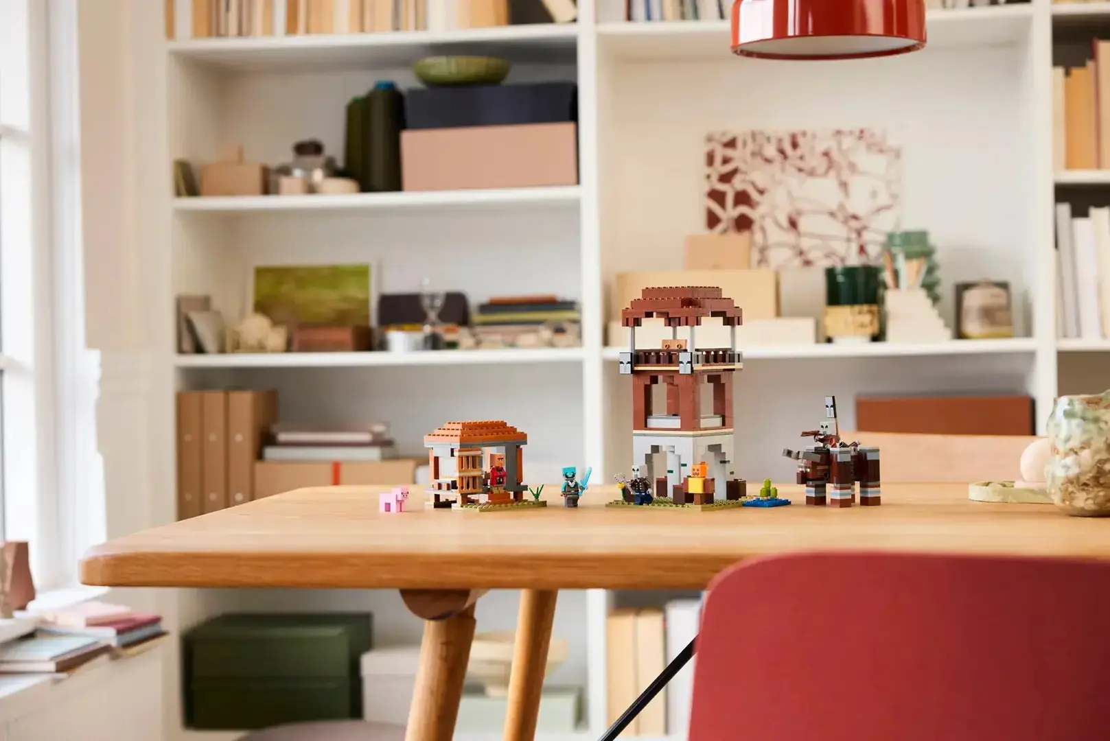 LEGO MINECRAFT 21278 The Pillager Outpost and Ravager