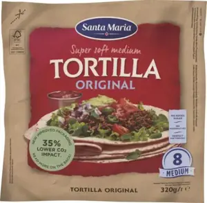 Tortilijos SANTA MARIA 8 pack 320Gx12