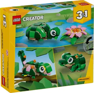 LEGO CREATOR 3 IN 1 31377 Turtle with a Water Lily Flower