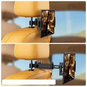 "Tech-Protect" planšetinio kompiuterio / telefono automobilinis laikiklis Ant galvos atlošo laikiklis Tabletė