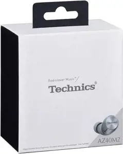 "Technics" belaidės ausinės EAH-AZ40M2ES, sidabrinės