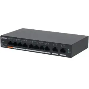 Switch DAHUA CS4010-8GT-60 Switch type Managed Switch layer L2 Form factor Desktop/Wall-Mounting 10…