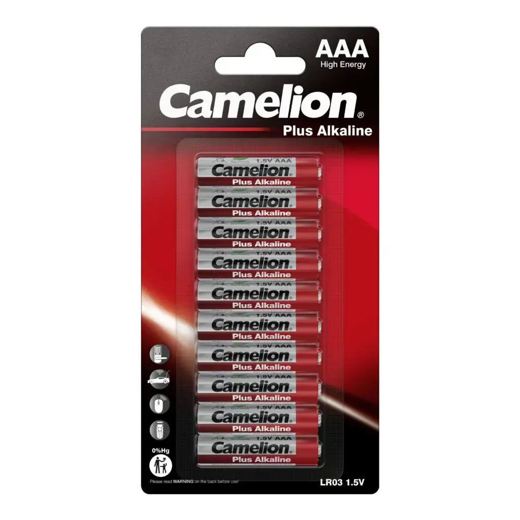 Camelion LR03-BP10 AAA/LR03, Plus Alkaline, 10 vnt.